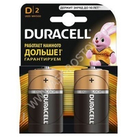 Батарейки Duracell Basic D/LR20 2 штуки