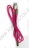 USB дата кабель iPhone 5 цв + micro