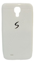 Cиликоновая накладка для Samsung Galaxy S4 белая