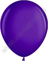 Шар (12''/30 см) Фиолетовый (863), металлик, 100 шт.
