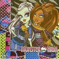 Салфетки Monster High, 33 см