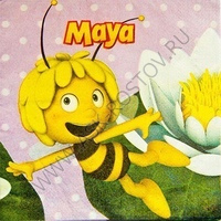 Салфетки Пчелка Майя, 33 см
