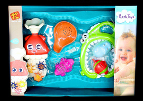 Игровой набор для купания Bath Toys (6 игрушек)/24 шт.