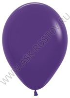 Шар (12''/30 см) Фиолетовый, пастель, 12 шт.