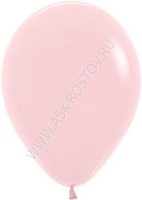 Шар (5''/13 см) Макарунс, Нежно-розовый, пастель матовый, 100 шт.